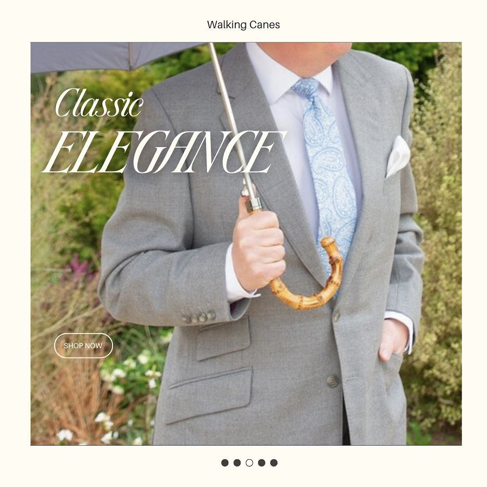 Classic Men's Umbrella Elegance: A Timeless Accessory for Every Gentleman