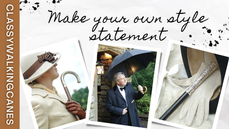 Our Canes Are More Than Just Support; They're a Style Statement