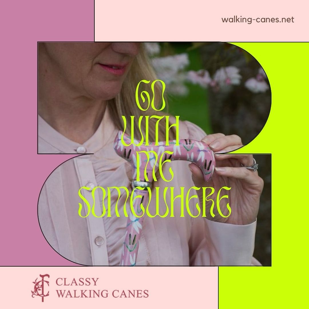 Go With Me Somewhere with a Classy Walking Cane