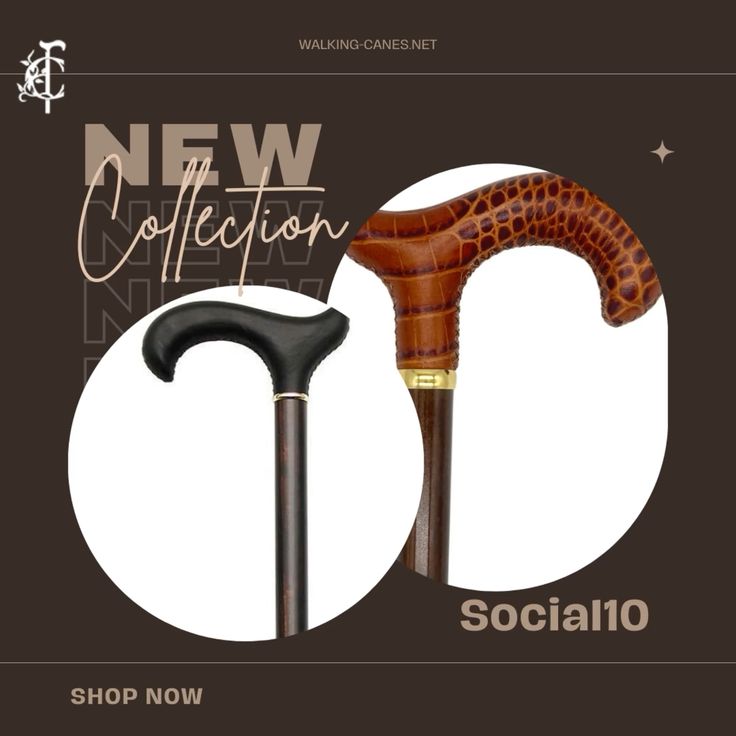 Leather Handle Walking Canes: Style, Support, and Durability