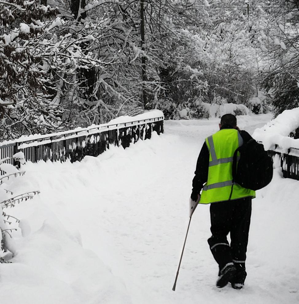 Making Walking in Winters Easy