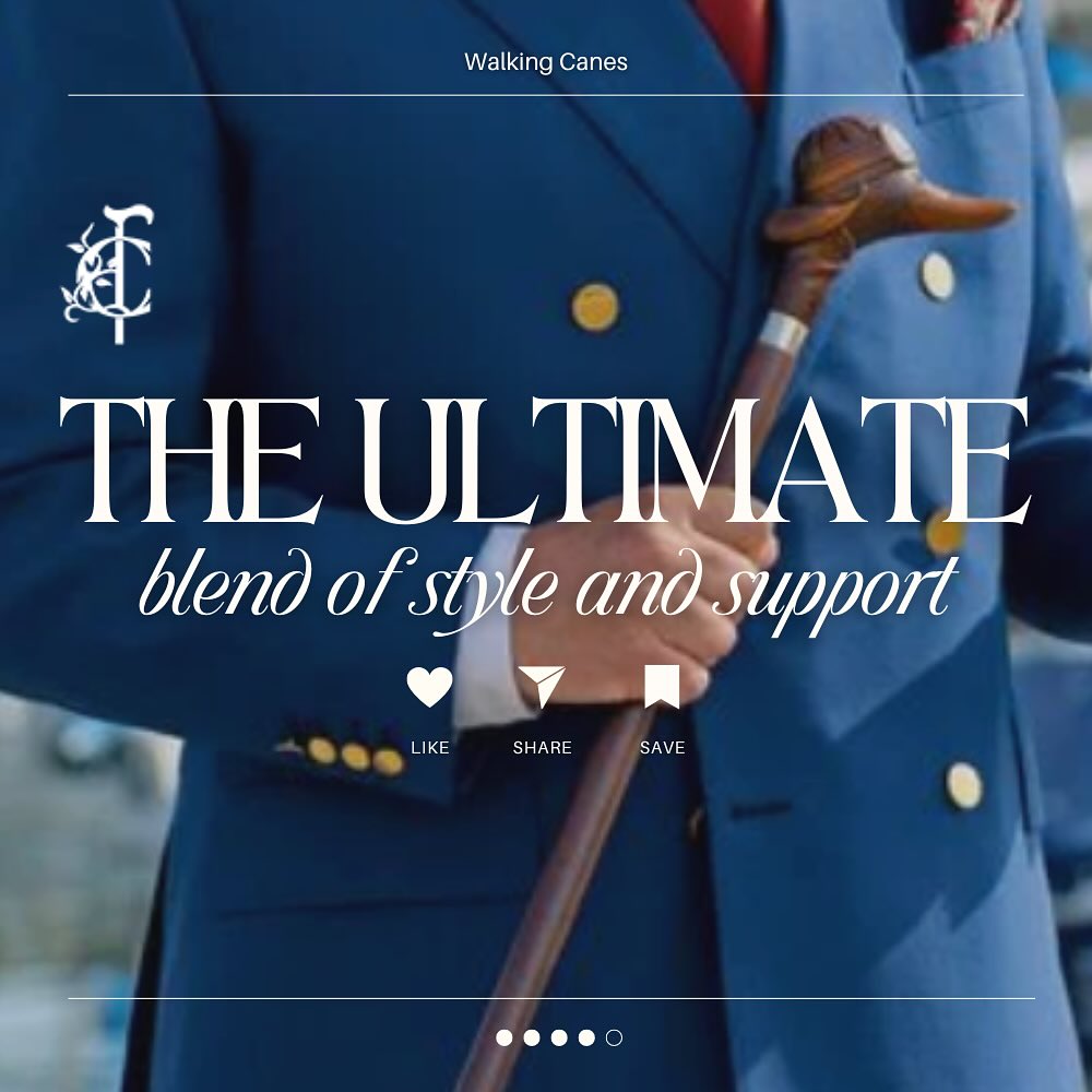 The Ultimate Blend of Style and Support: Walking Canes That Elevate Your Look