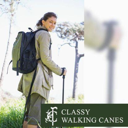 Folding Hiking Sticks-Classy Walking Canes
