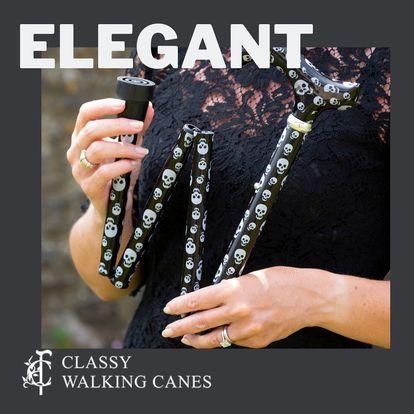 Folding Walking Sticks-Classy Walking Canes