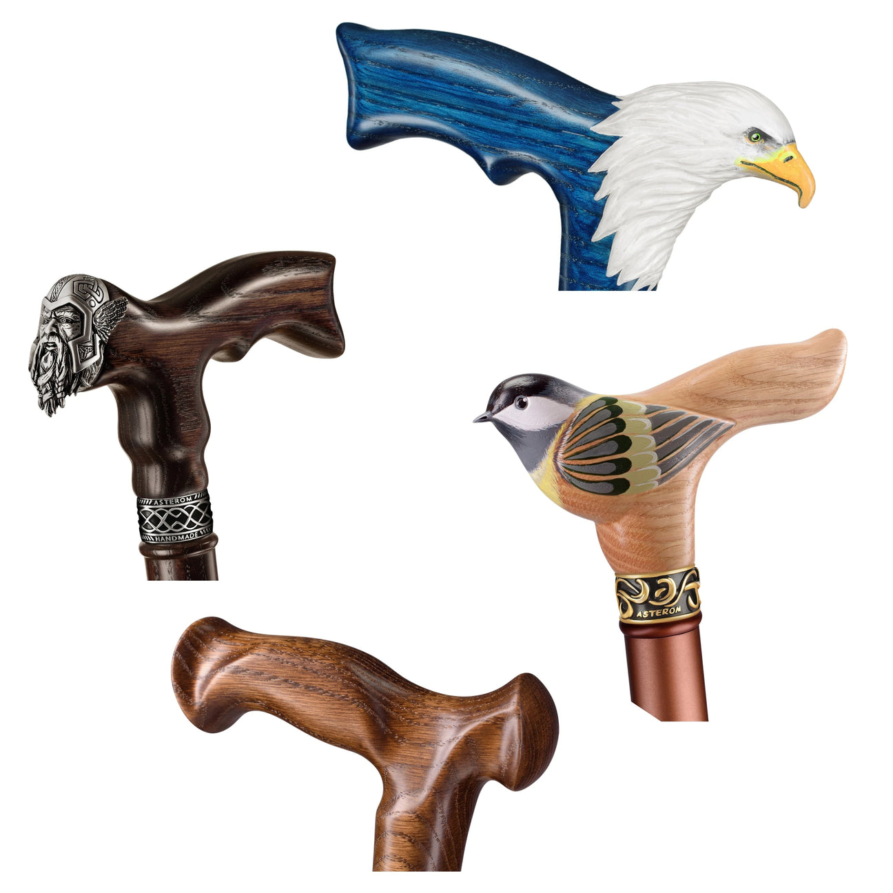 Hand Carved from Europe-Classy Walking Canes