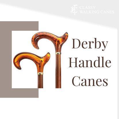 Mens Derby Style Handle-Classy Walking Canes