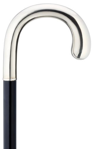 Alpacca Crook Bulb Nose-Classy Walking Canes