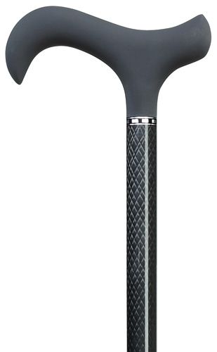 Ladies Triple Wound Design in Ultra Light Carbon-Classy Walking Canes