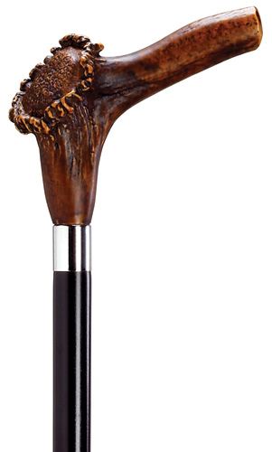 Stag Horn Handle - Natural-Classy Walking Canes