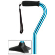 Able Tri Pod Cane in Blue Finish-Classy Walking Canes