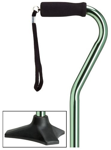 Able Tri Pod Cane in Mint Finish-Classy Walking Canes