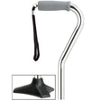 Able Tri Pod Cane in Silver Finish-Classy Walking Canes