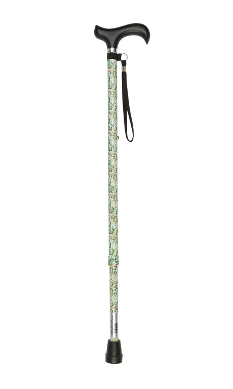 Adjustable Wildflowers Design Walking Cane-Classy Walking Canes
