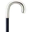 Alpacca Crook Bulb Nose-Classy Walking Canes
