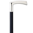 Alpacca Silver L Shape Handle-Classy Walking Canes