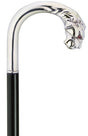 Alpacca Silver Lion Head-Classy Walking Canes