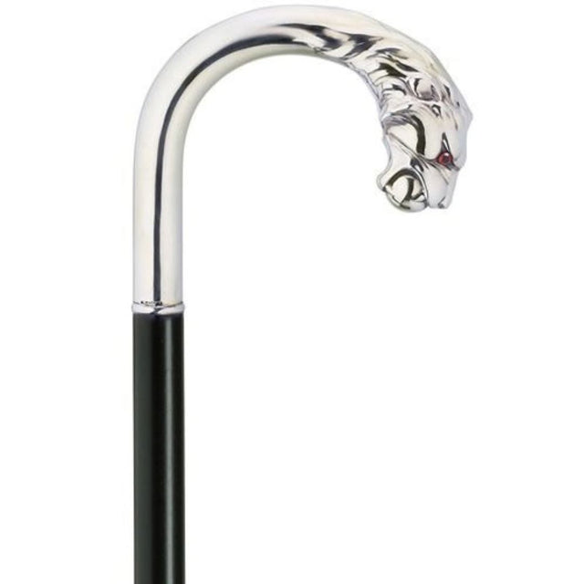 Alpacca Silver Lion Head-Classy Walking Canes