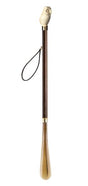 Barn Owl Shoehorn with Ivory Effect Head and Beechwood Shaft-Classy Walking Canes