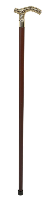 Brass Fritz Handle Collectors Cane-Classy Walking Canes