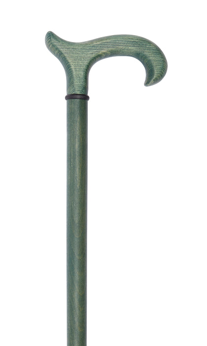 Natural Eco Derby Cane in Hemp Green-Classy Walking Canes