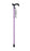 Folding Cane in Purple with Silicone Handle-Classy Walking Canes