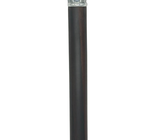 Classy Canes Chrome Plated Derby Handle on a Solid Ebony Wood Shaft-Classy Walking Canes