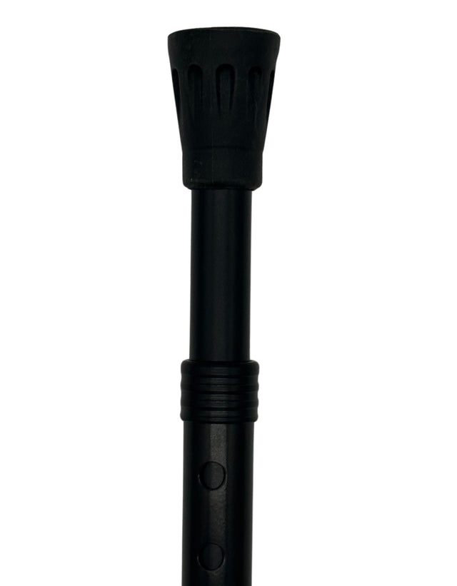 Classy Smooth Crutch Style Handle with Adjustable Shaft from Italy-Classy Walking Canes
