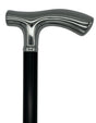 Classy Smooth Crutch Style Handle with Adjustable Shaft from Italy-Classy Walking Canes