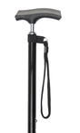 Comfy Grip Handle with Adjustable Height in Black-Classy Walking Canes