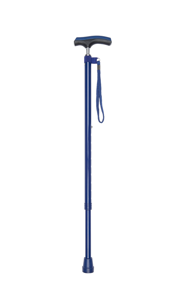 Comfy Grip Handle with Adjustable Height in Blue-Classy Walking Canes