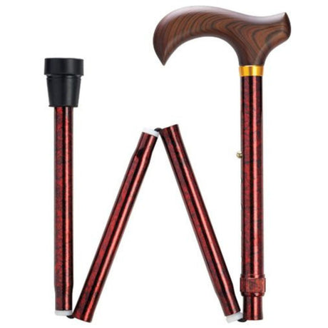 Granite Series in Red-Classy Walking Canes