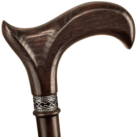 Handmade Derby Walking Cane for Men and Women in Walnut-Classy Walking Canes