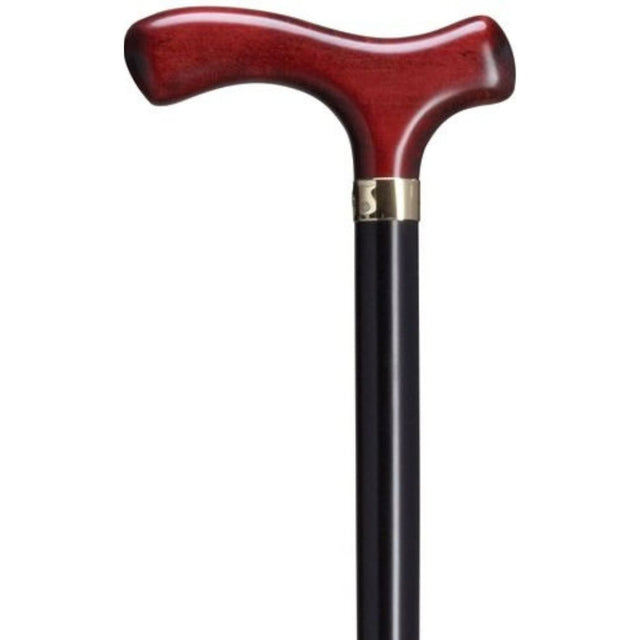 Mens Burgundy Fritz Cane-Classy Walking Canes