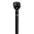 Starburst Rose in Black-Classy Walking Canes