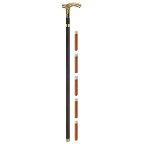 Straight Brandy Walking Cane with Derby Handle-Classy Walking Canes
