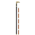 Straight Brandy Walking Cane with Eagle Handle-Classy Walking Canes
