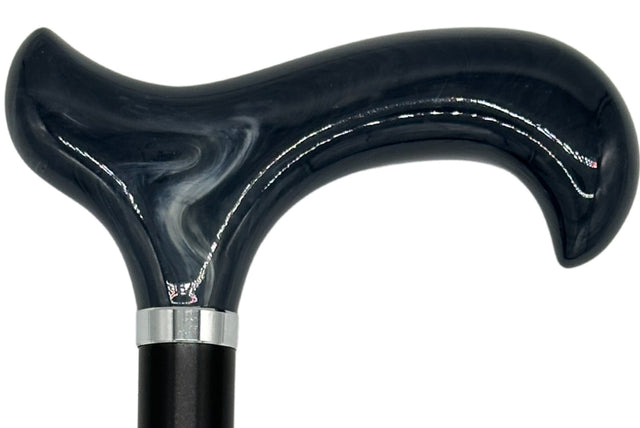 Tall Adjustable Classy Cane in Black 31" to 38"-Classy Walking Canes