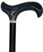 Tall Adjustable Classy Cane in Black 31" to 38"-Classy Walking Canes