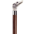 Whippet with Walnut Shaft in Antique Scrimshaw-Classy Walking Canes
