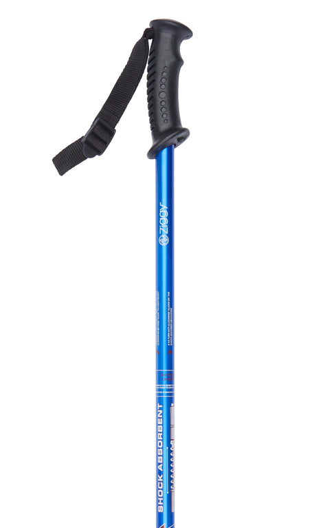 Ziggy Adjustable Hiker in Blue with Shock Absorbing Inserts-Classy Walking Canes