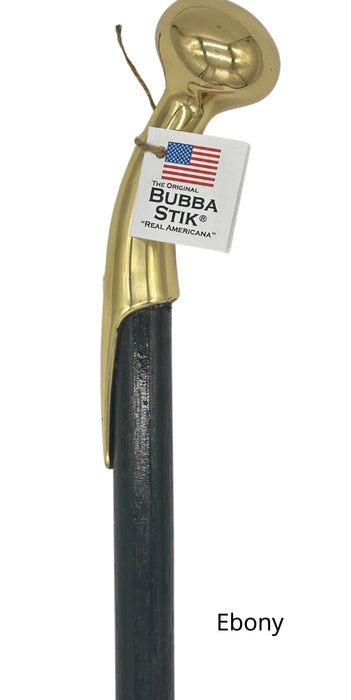 The Original Bubba Hiking Staff Brass 52 inches-Classy Walking Canes