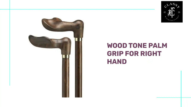 Wood Tone Palm Grip for Right Hand by@Outfy