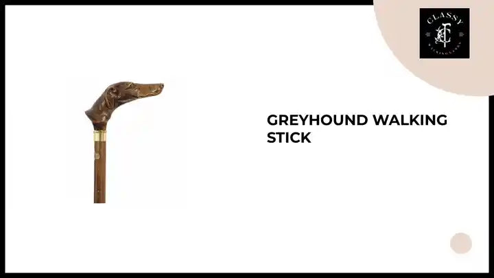 Greyhound Walking Stick by@Outfy