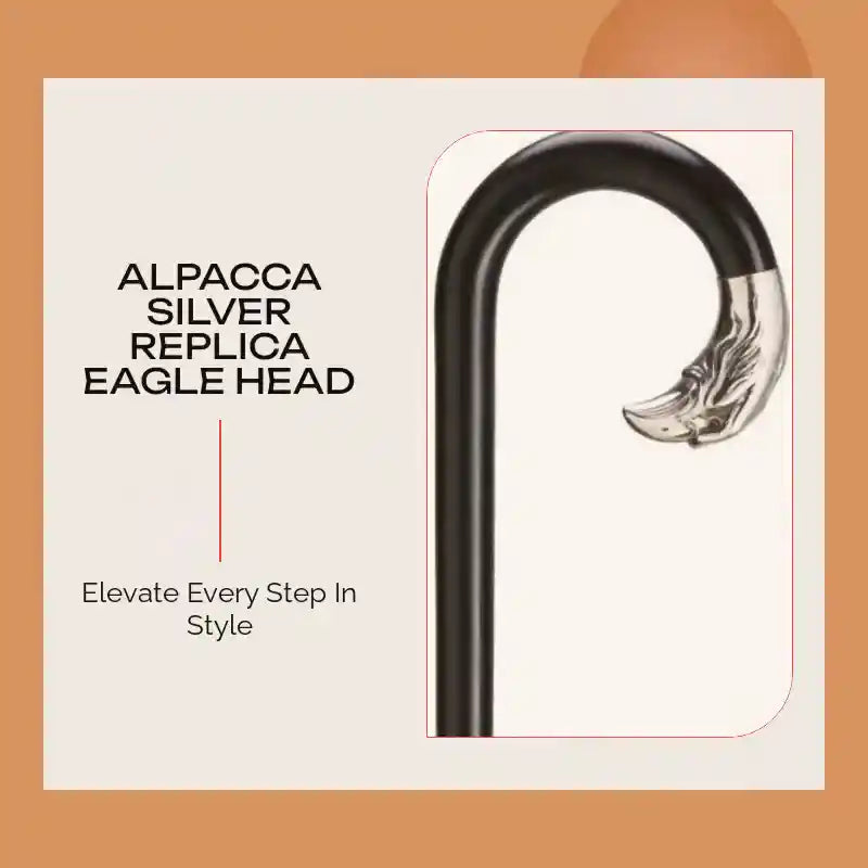 Alpacca Silver Replica Eagle Head by@Outfy