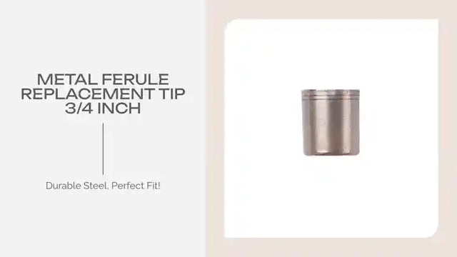 Metal Ferule Replacement Tip 3/4 inch by@Outfy