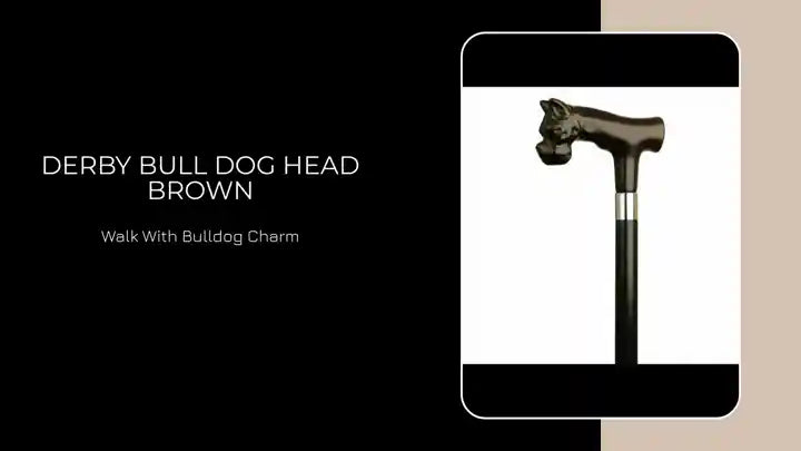 Derby Bull Dog Head Brown by@Outfy