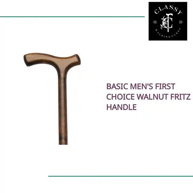 Basic Men's First Choice Walnut Fritz Handle by@Outfy