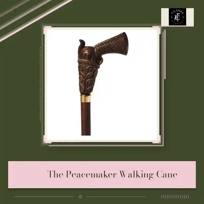 The Peacemaker Walking Cane by@Outfy