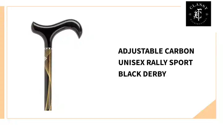 Adjustable Carbon Unisex Rally Sport Black Derby by@Outfy