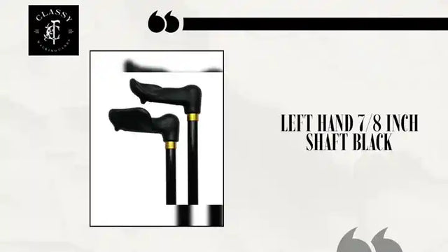 Left Hand 7/8 inch Shaft Black by@Outfy